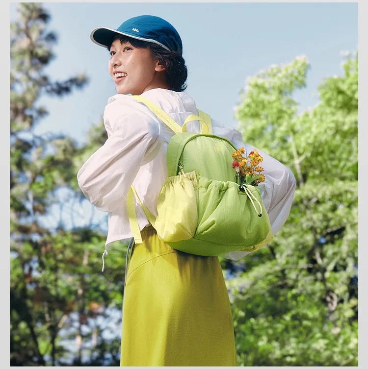 Backpack Women Solid Nylon 2025 Summer Autumn Simple Office Lady Outdoor Solid Soft Splashproof Girls Backpack