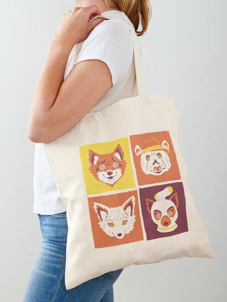 

Mens My Favorite fantastic mr. fox family on a motorbike Cute Gifts Tote Bag Gift bag bag luxury women Custom