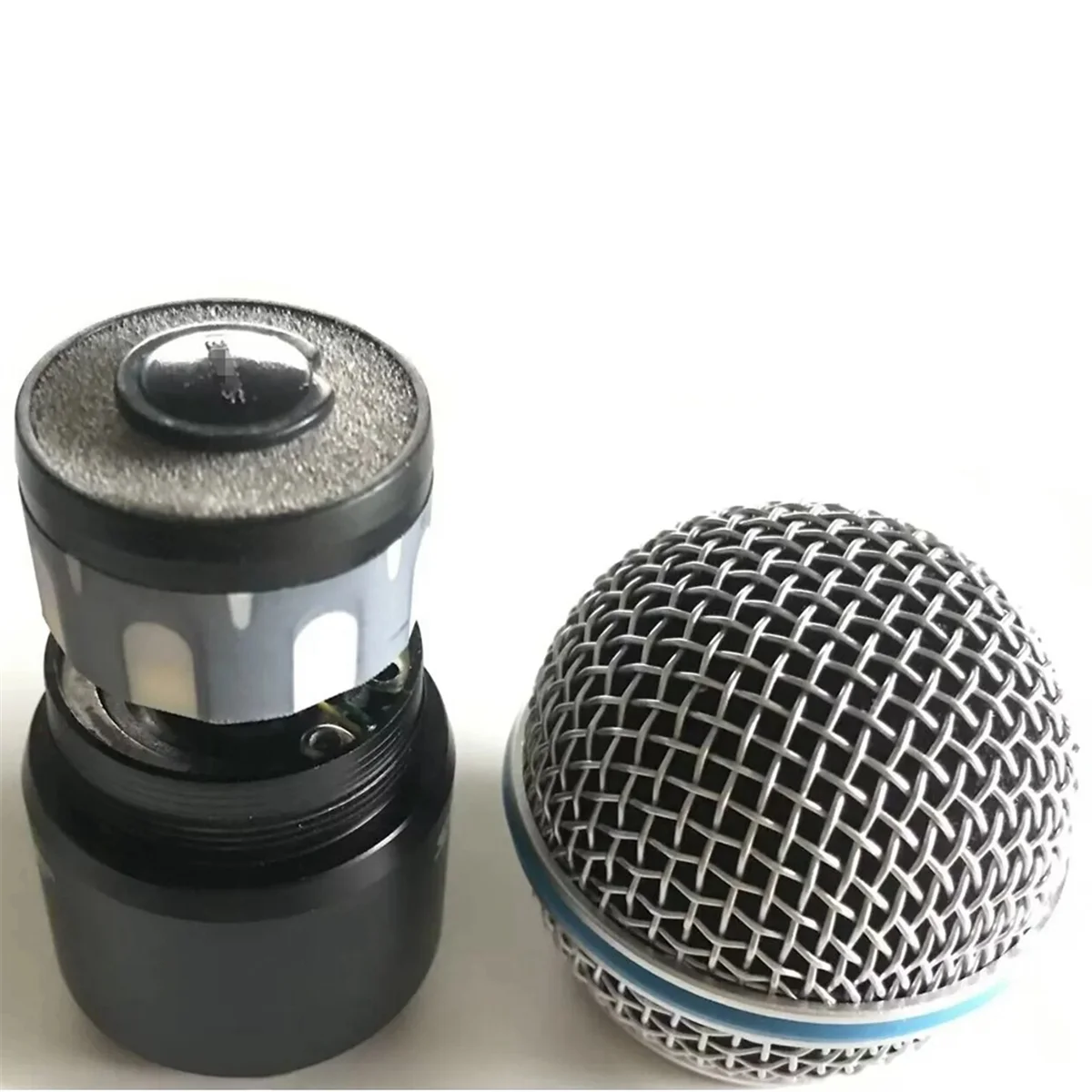 Best 1PC BETA58A Microphone Head Microphone Capsule Replacement for Shure BETA58A Wireless Microphone Cartridge Capsule