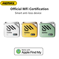 REMAX Smart Global Position Item Tracking Finder Works For Apple Find My App Bluetooth Anti-Lost Tag Alarm Reminder For Pet/Key