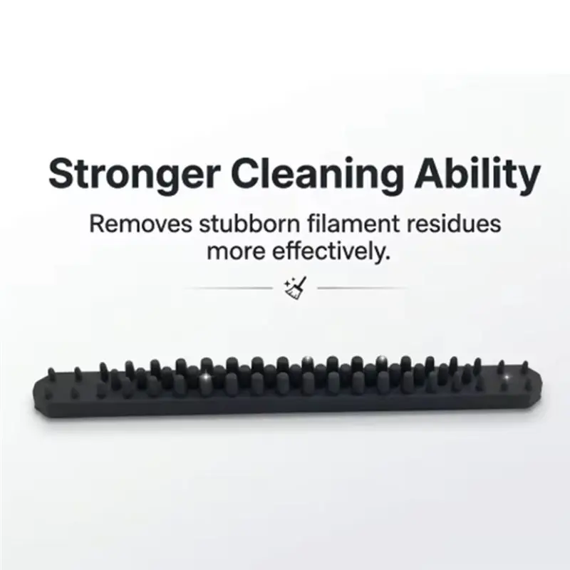 A53M-For Anycubic Kobra X Print Head Replacement Parts- Nozzle Wiper Silicone Brush Cleaner, For Kobr Combo Hotend