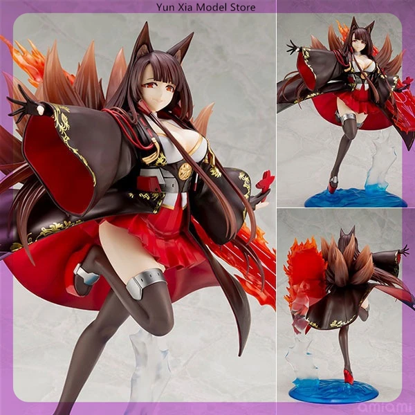 

29cm Azur Lane Ijn Akagi Classic Posture Game Girl Figure Model Gk Statue Boys Collection Desktop Decoration Ornament Toys Gifts