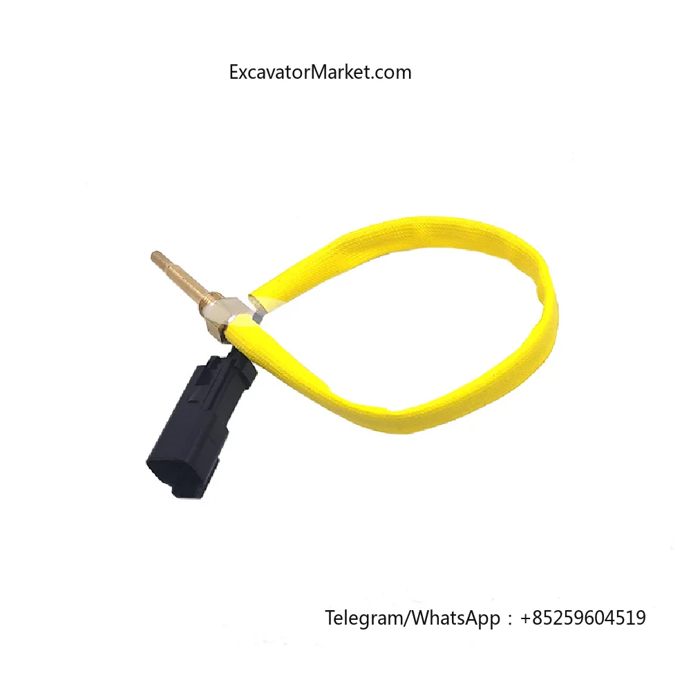 New excavator accessory water temperature sensor switch 145-7028 1457028 for Caterpillar C11 C15 diesel engine Excavator Parts