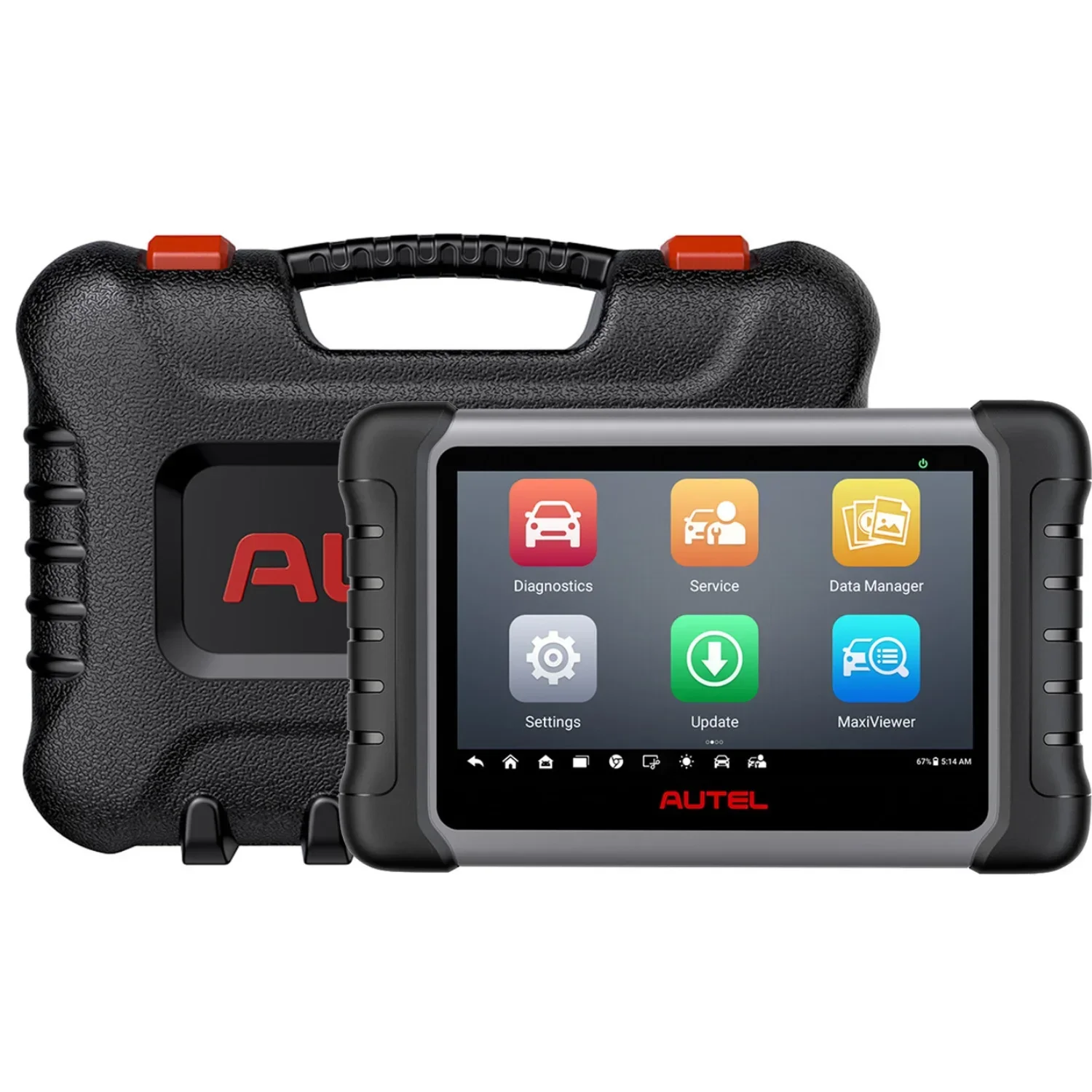 Scanner Automotivo Au.tel MaxiCOM MK808S OBD2, Ferramenta de Diagnóstico de Carros, Scanner OBD2, Leitor de Códigos com Teste Ativo, Ferramenta de Codificação de Chaves