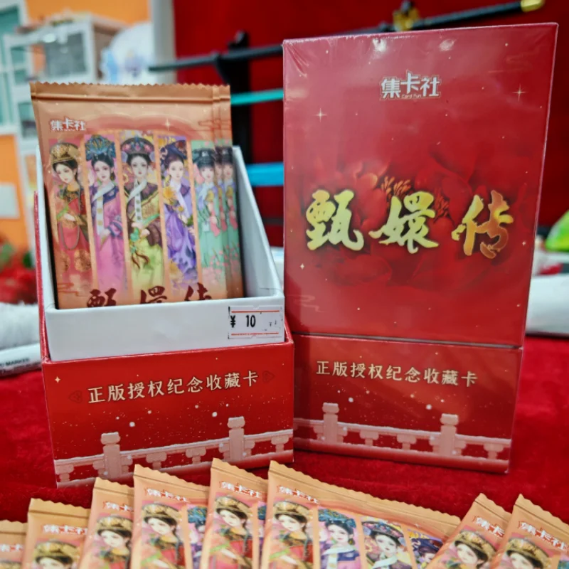 

16 упаковок коллекционных карточек CARDFUN «Императрицы в дворце» Legend of Zhen Huan, официальная коллекционная карточка TCG CCG, подарки для хобби, игрушки