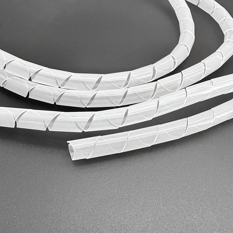 1.5-25M Winding Tube 4/8/10/12/20 mm Wire Organizer Cable Protection Sleeve Tube Protection Sleeve Spiral Wrap Winding Protector