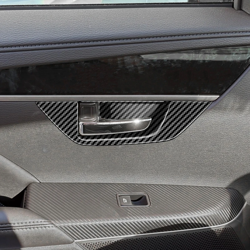 RHD لميتسوبيشي ديليكا D:5 2023 2024 2025 ABS الكربون الملحقات الداخلية نافذة التبديل الجبهة مقبض الباب الأوسط التيار المتناوب تنفيس الكسوة