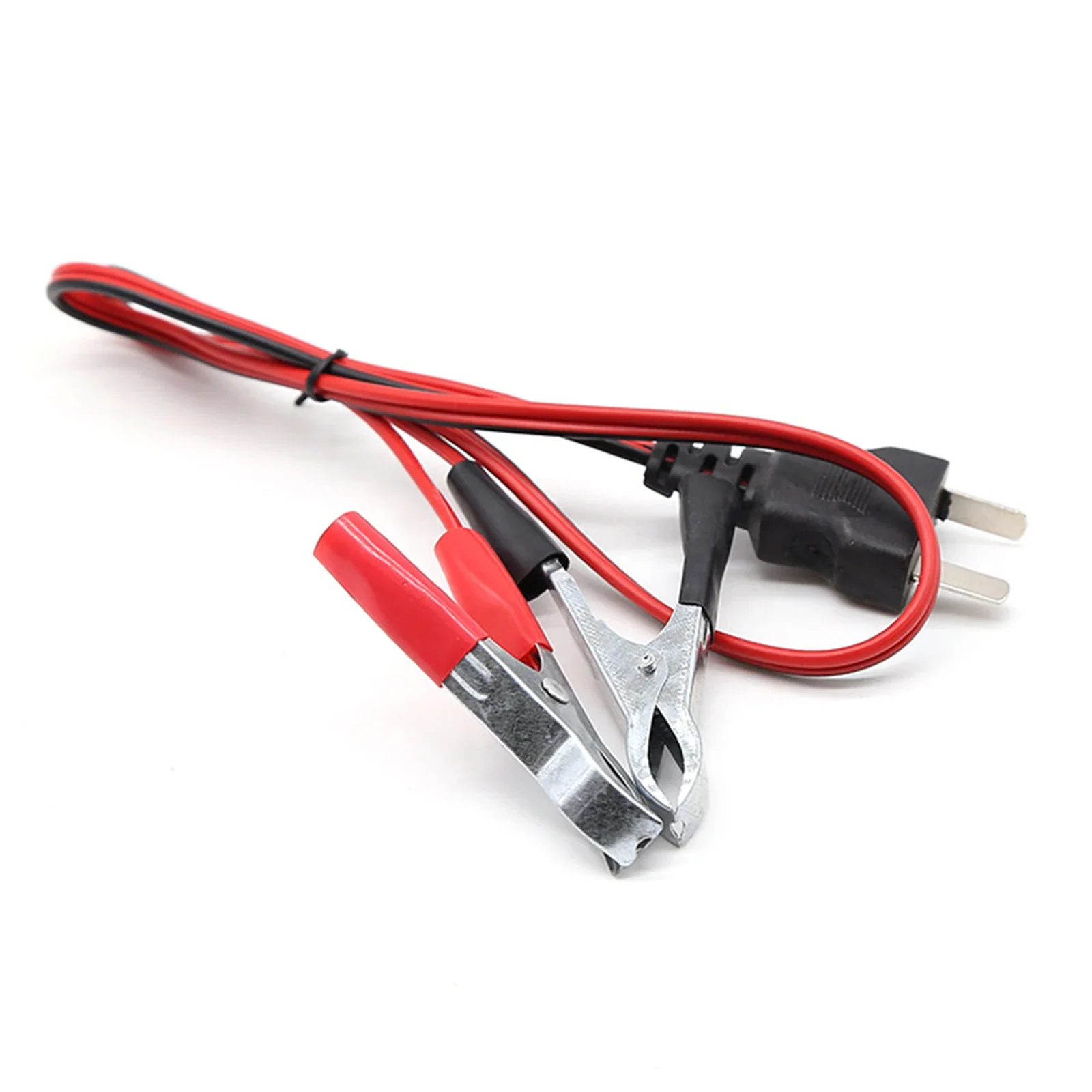 T Type Battery Charger Cable Generator Charging Cable Red & Black DC 12V Good Performance Pure Copper Wire Core