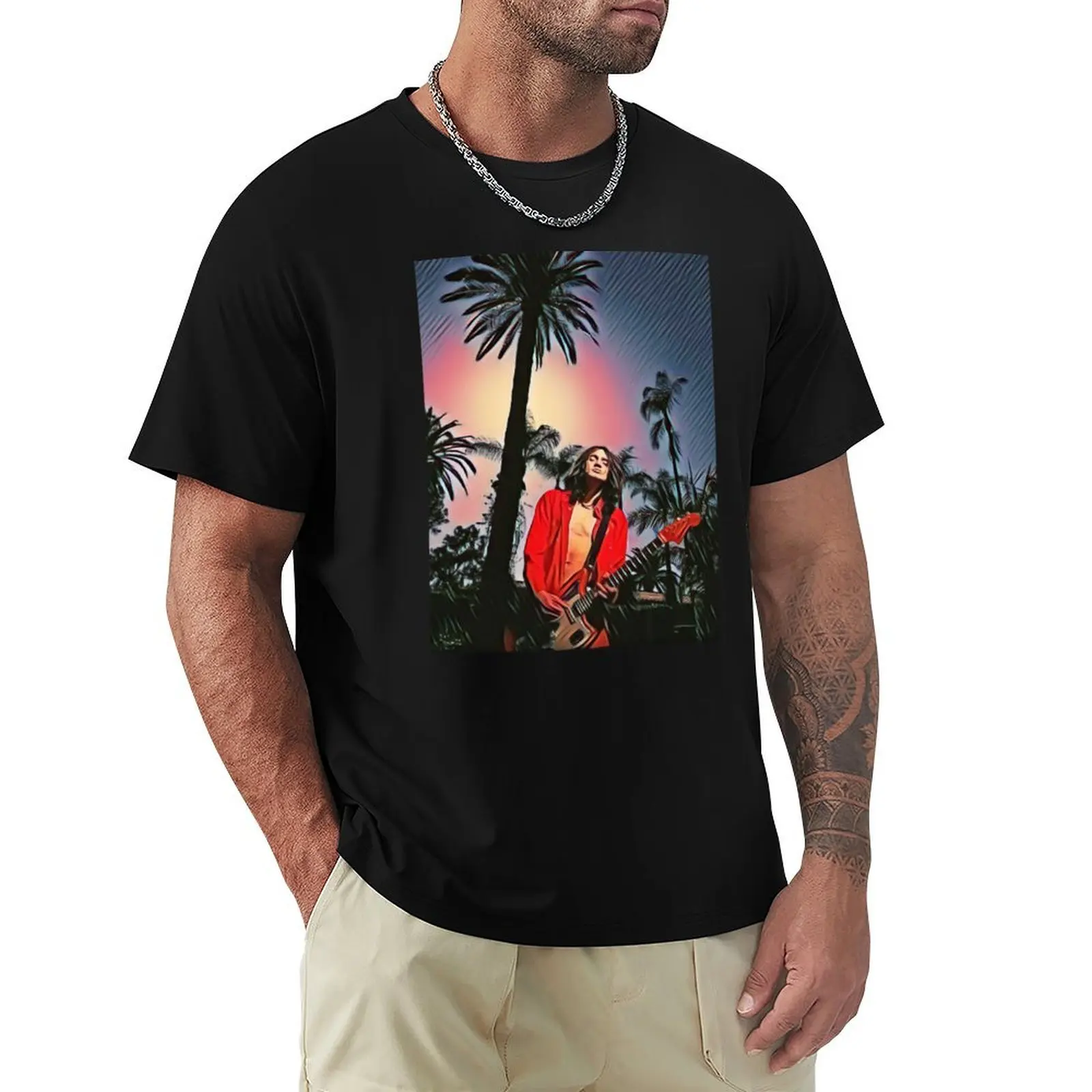 John Frusciante - Californication Era - RHCP T-Shirt Daily Wear Plain Short Sleeve Shirt