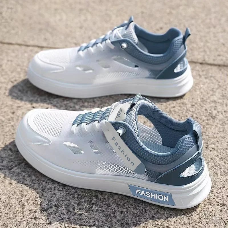 Men Casual Sports Shoes Breathable Lightweight Sneakers Outdoor Mesh Black Running Athletic Jogging Tennis Walking ClearanceSale view 5