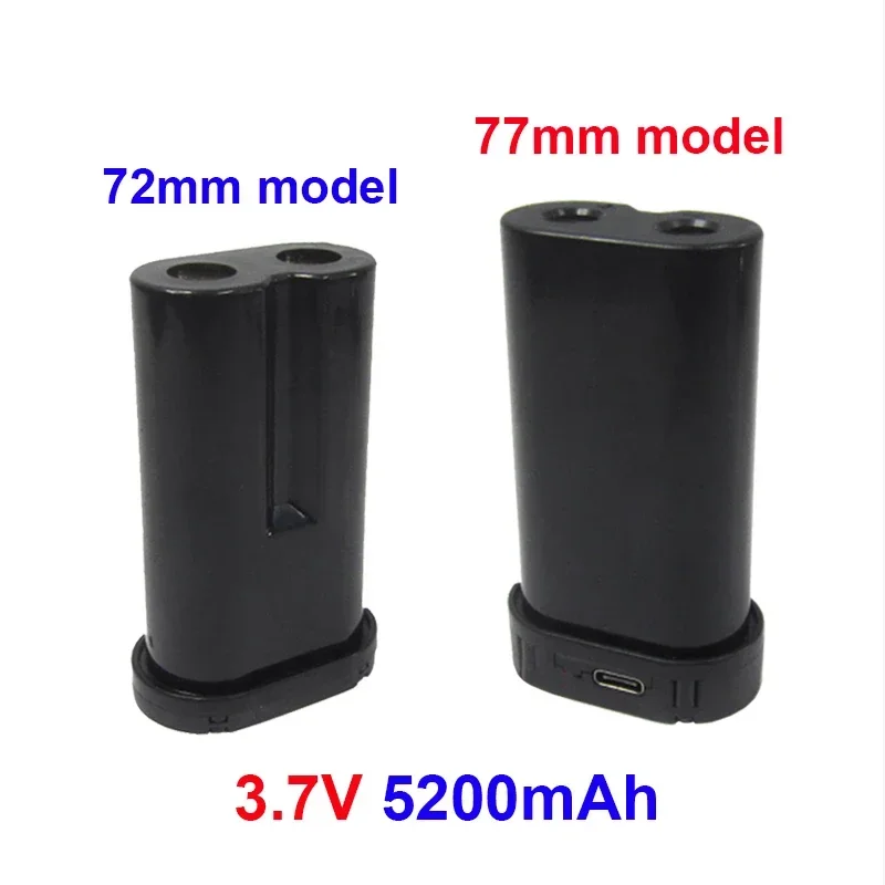 Batteria al litio da 3.7V 5200mAh per alimentatore per strumenti di livello laser 3D a 12 fili accessori per strumenti di messa a terra 4D a 16 fili