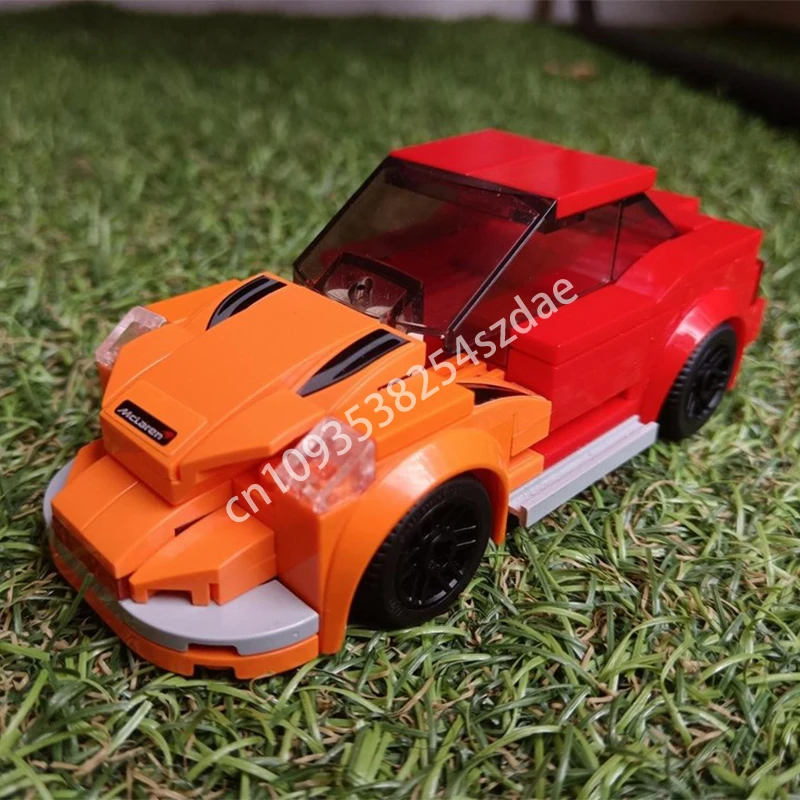 127pcs MOC Sport Car Building Blocks Brick STEAM Learning Solve the problem up creativity teenager Christmas toy Gift