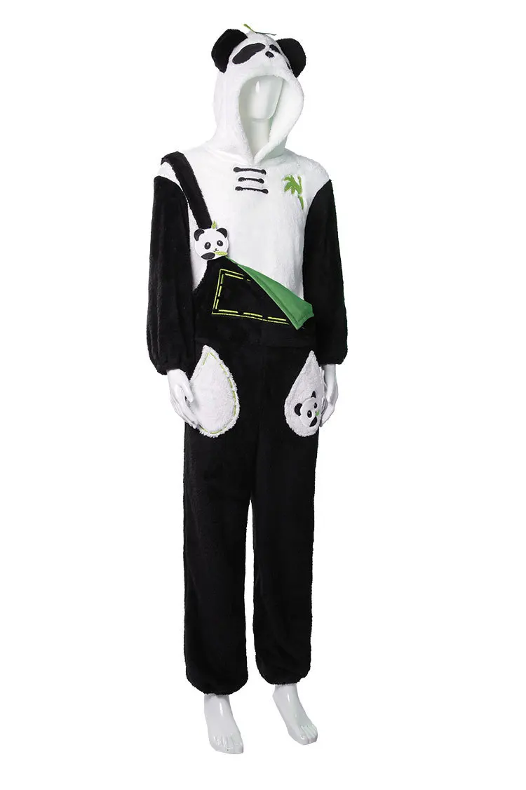 Game Love And Deepspace Cosplay Sylus s Xavier Zayne Rafayel Costume Women Man's Panda Outfit Halloween Show Cute  Suit
