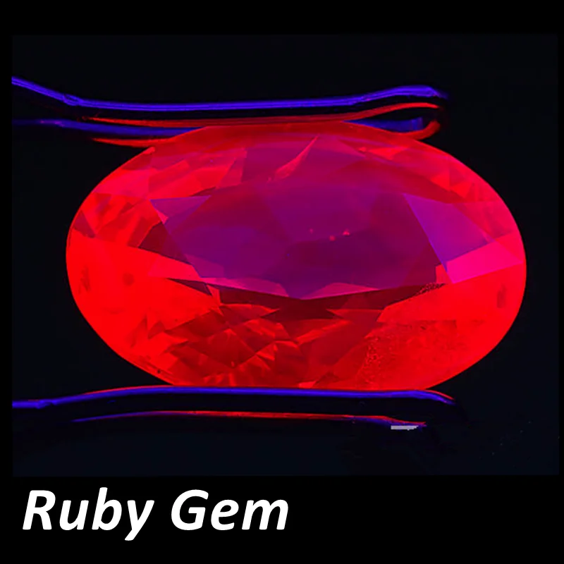 Hochwertiger Rubin 13x18mm 14,0ct Mohs-Härte Edelstein UV-Test bestanden Taubenblut-Rubin Ovalschliff für Schmuckherstellung/Sammlerstück – Detail 7