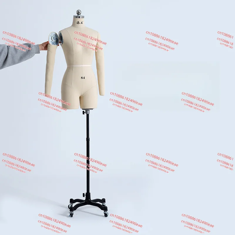 Sewing Linen Cover Body Female Mannequins with Legs  Clothing Design Bust Tailor Mannequin Dress Display Stands Can Pin