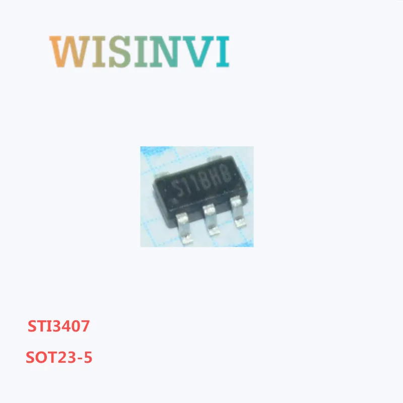 50PCS/lot STI3406 S10  STI3407 S11  STI3410 S12  STI3408B S10B STI3411A S15  SOT23-5 DC-DC chip Voltage regulator IC