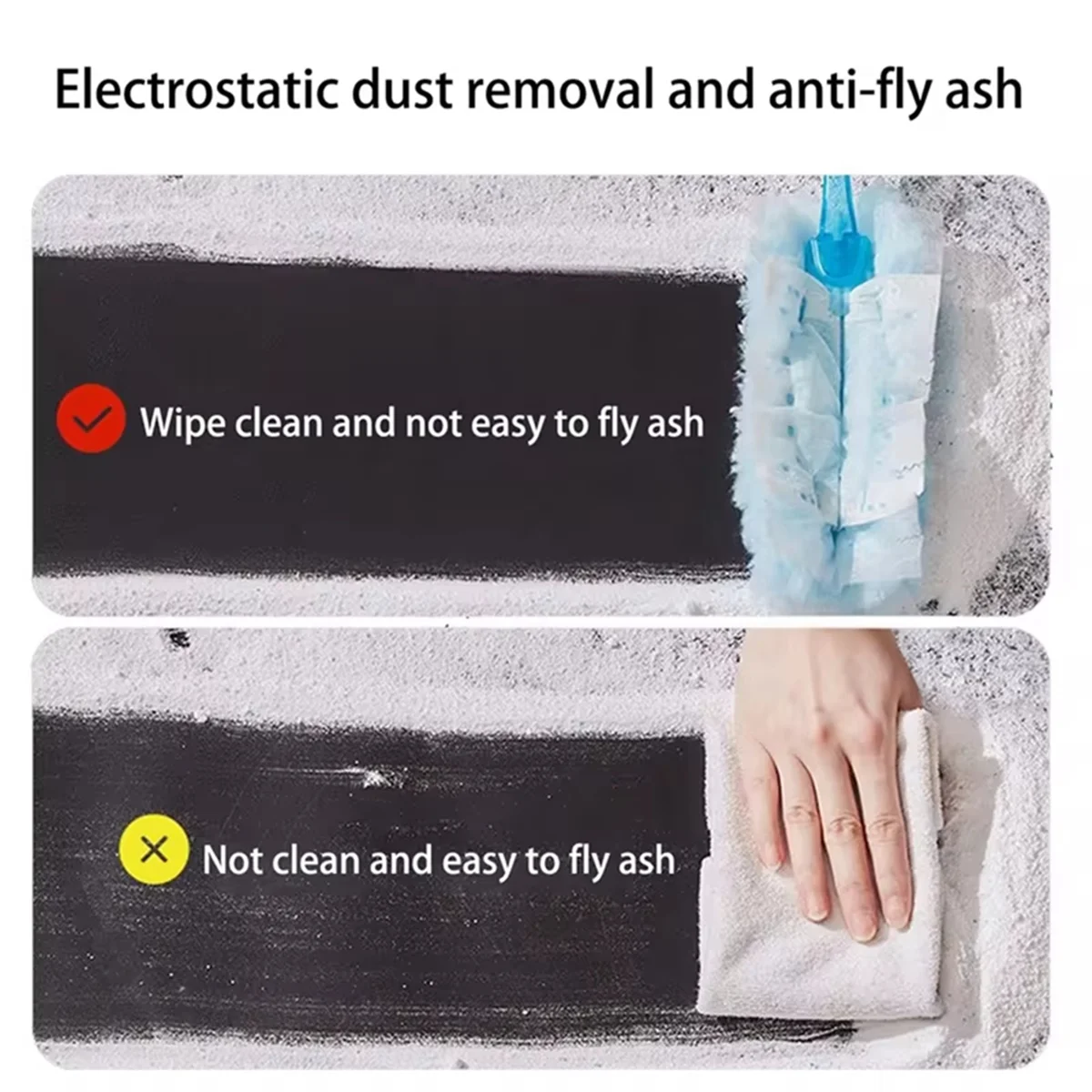 AU35 30 Pieces Duster Refills, Disposable Duster Refills Compatible for SwifferDuster