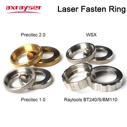 Fasten Ring Ceramic Locking Holder Laser Head Patrs 304 Stainless Steel for Precitec 2.0 Raytools BT240/S BM109 BM111 WSX Fiber