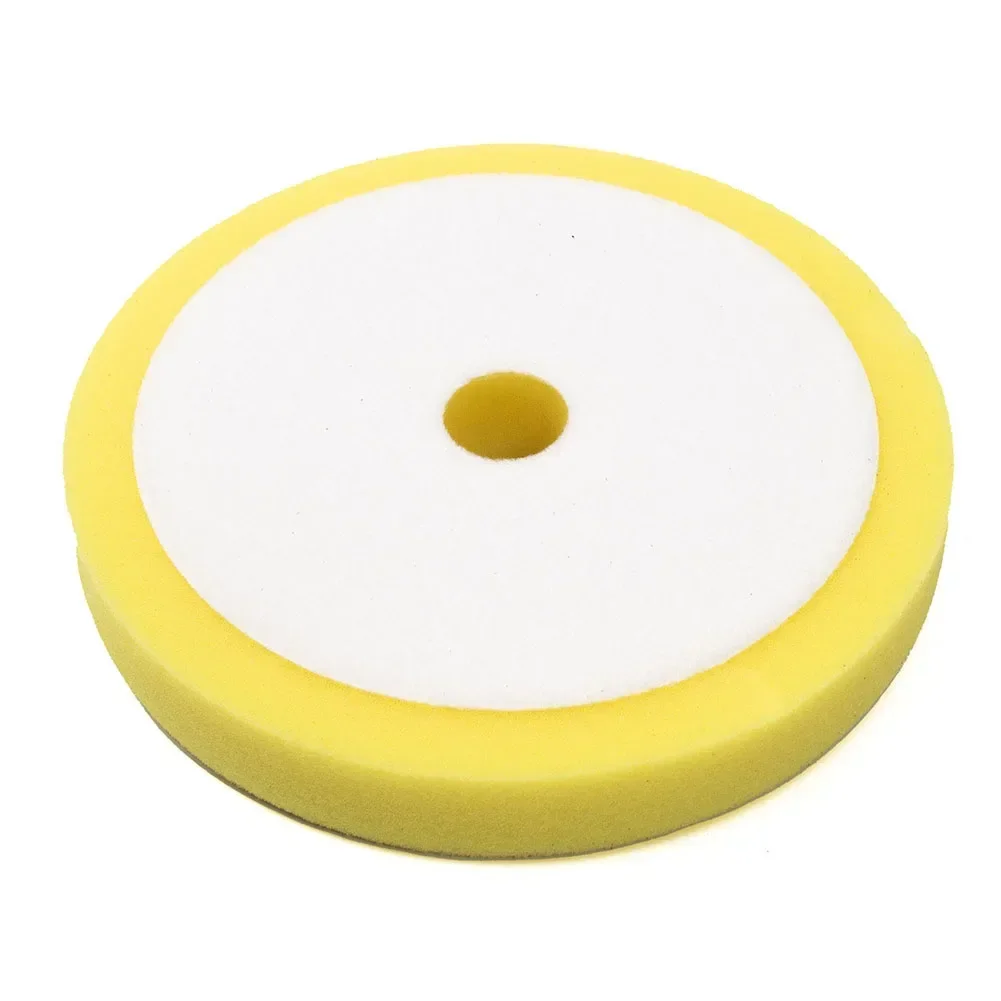 1Pc 6in Sponge Polishing Pad Foam Buffing Pad Sanding Disc For Car Waxing Painting Furniture Polishing Finishing Poliser Tool