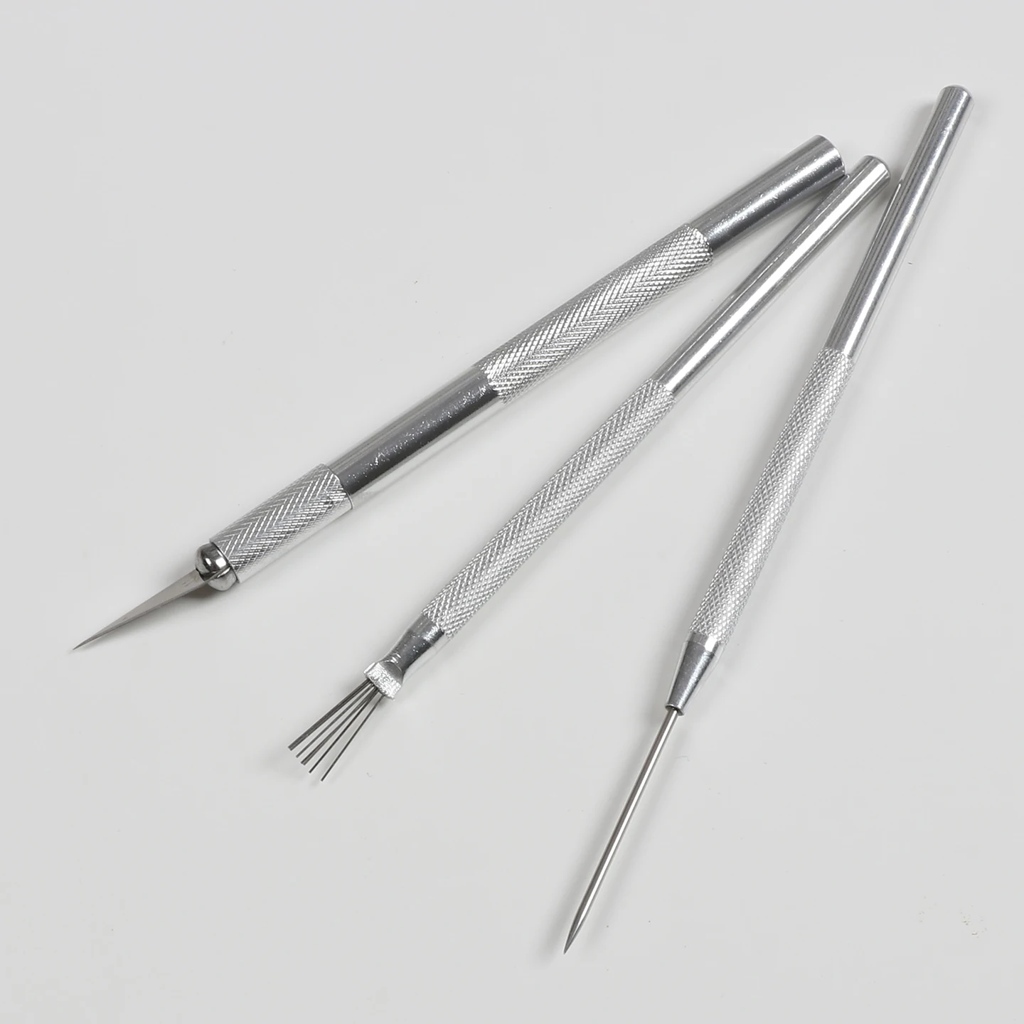 8 Piece Set Pottery Tool Trimming Carving Knives Seven Needles Detail Needles for Detail Texture Processing Suitable for Handmad view 4
