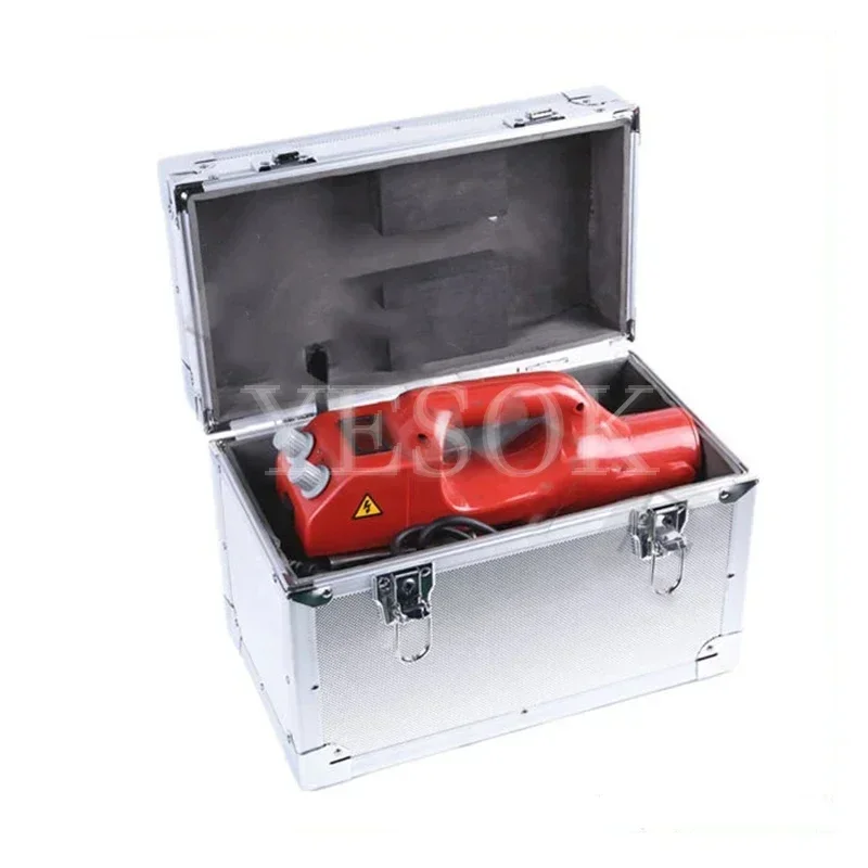 Máquina de soldadura de geomembrana de 220V/110V, máquina de soldadura de cuña caliente, soldador de revestimiento de plástico de hoja de HDPE, máquina de sellado de película de PVC LST800D
