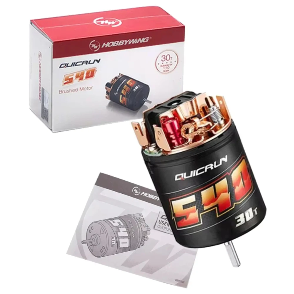 НОВЫЙ HOBBYWING QuicRun 540 30T 40T 555 11T 13T матовые двигатели для 1/10 RC модель автомобиля гусеничный багги аксессуары для модернизации