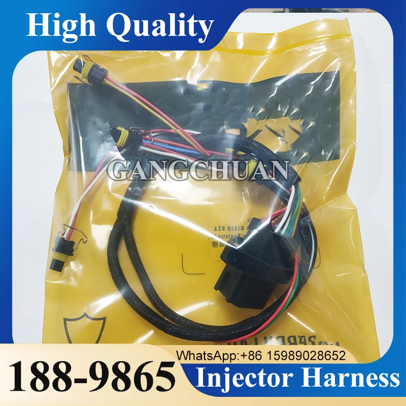 C9 injector wire harness 1889865 188-9865 Injector Wiring Harness For E330C E330C Excavator Parts