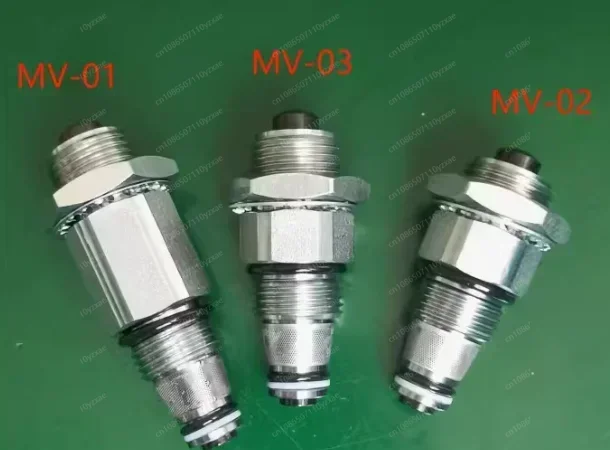 MV-01 Manual Lowering Valve MV-01 Forklift Pressure Relief MV-02 Lift Hydraulic Thread Insertion Valve