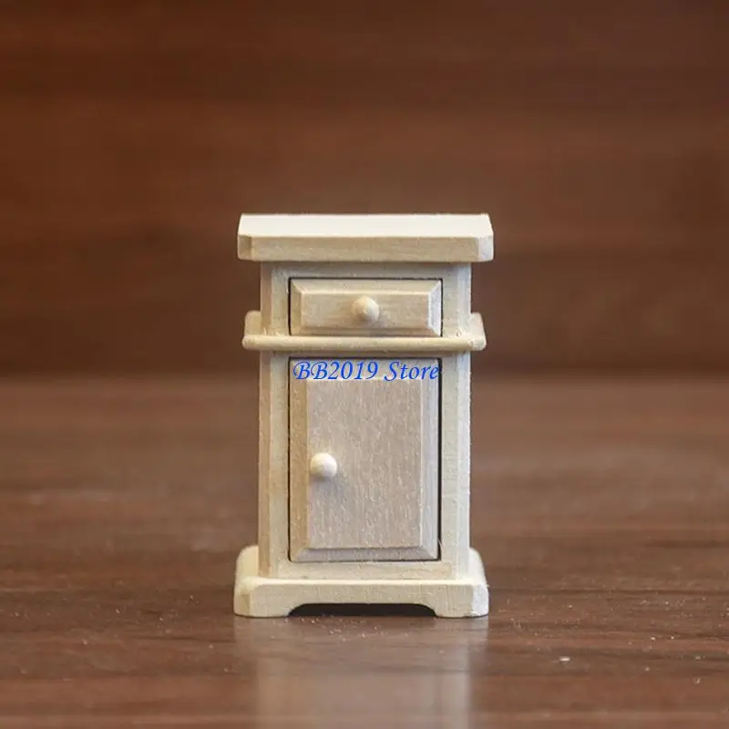 

Q0KB Educational Doll House Miniatures Zakka Toy Pretend Play Toy