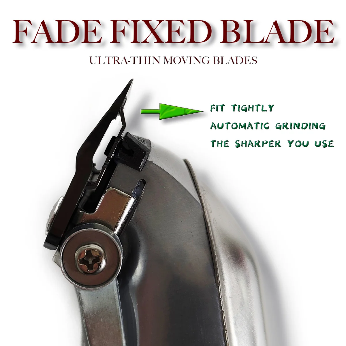 2024 лезвие для машинки для стрижки волос со стальным алмазным покрытием и текстурой дракона 440C SC, перезаряжаемая машинка для стрижки волос, Сменная головка