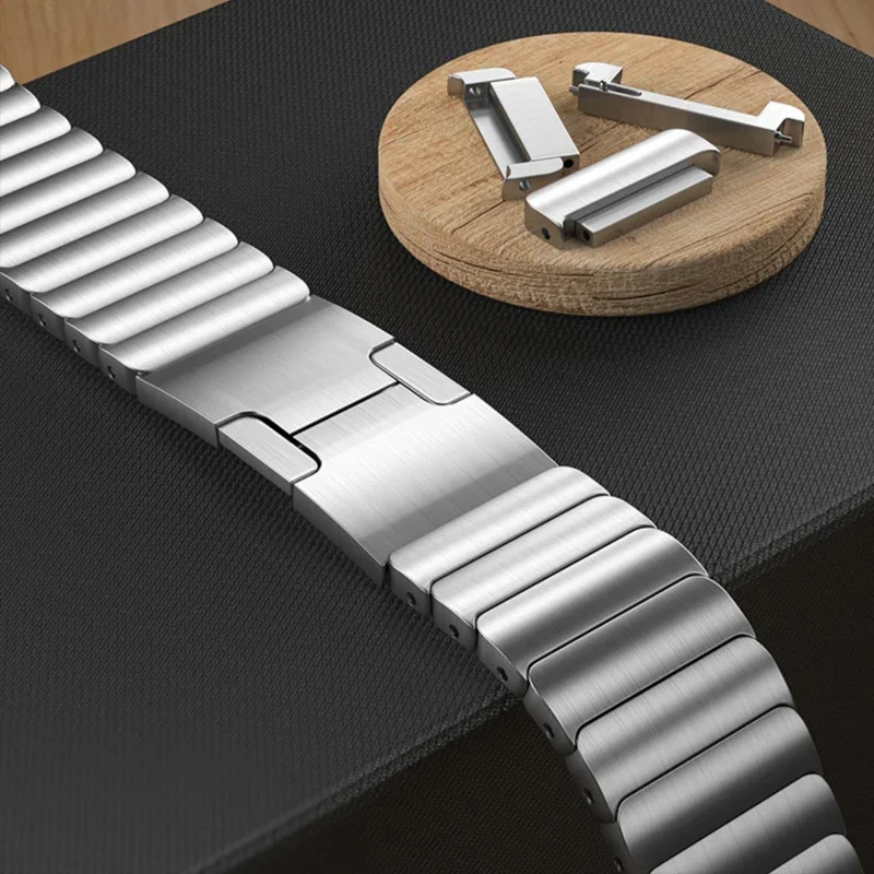 Luxury 22mm Stainless Steel watch band for Huawei Watch 4 GT2 3 pro 46mm strap for samsung watch 6 5 4 loopbracelet