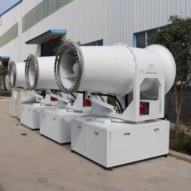 60-80 M Stainless Steel Remote Control Dust Suppression Fog Cannon Machine