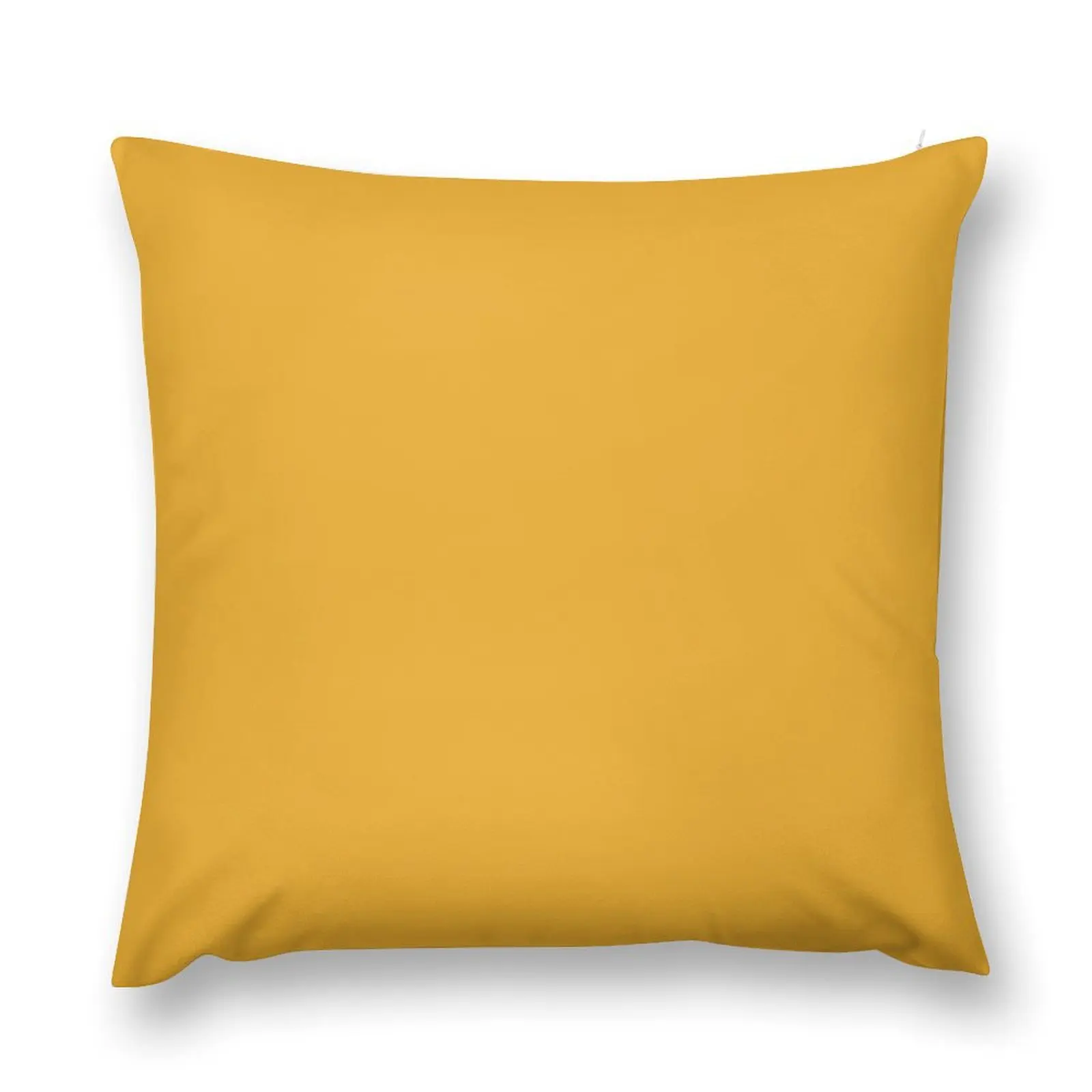 Best Seller Dark Golden Yellow Mustard Solid Color Coordinates With Coloro Mellow Yellow 034-70-33 Throw Pillow