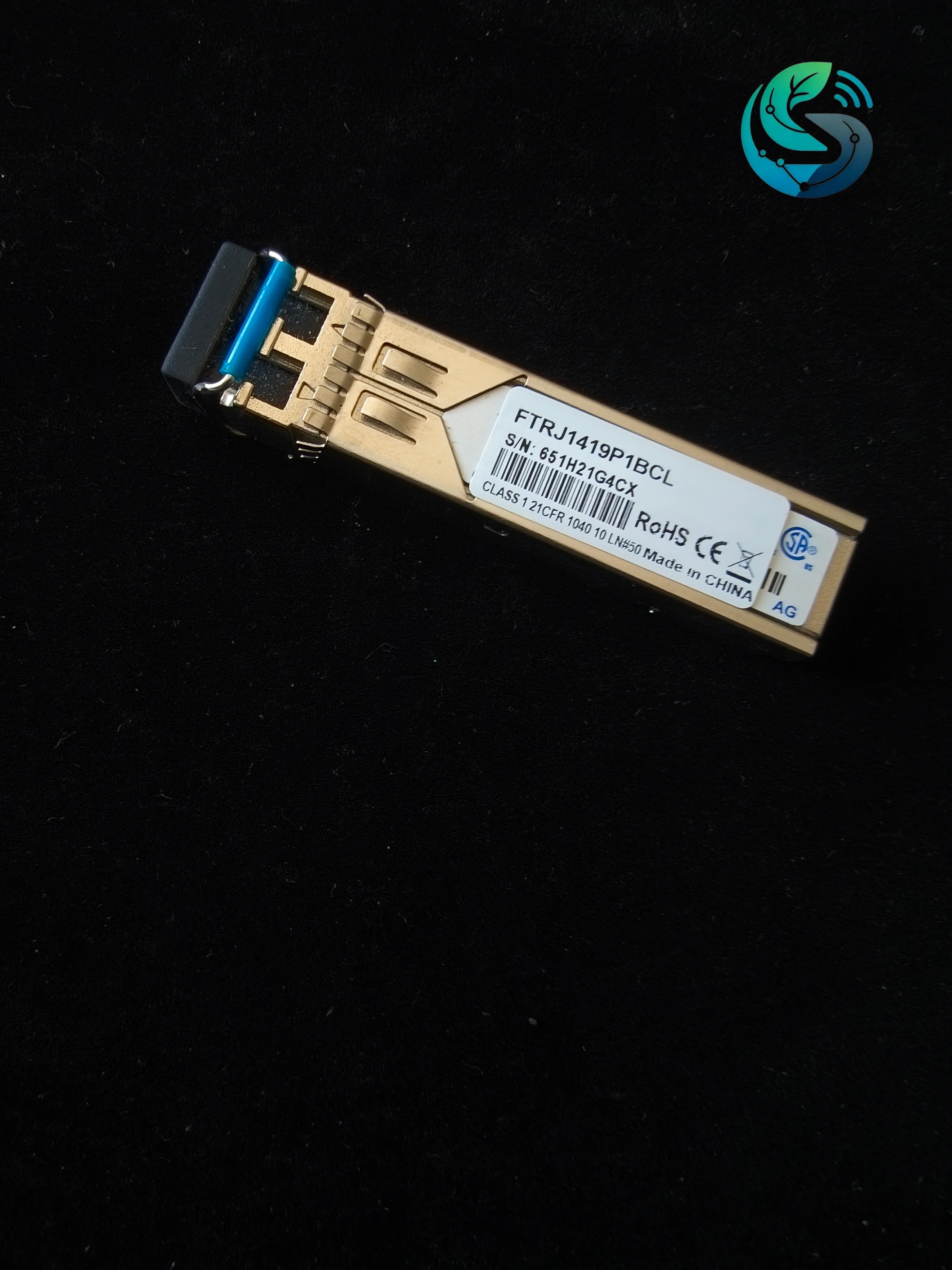 Original Finisar SFP Module 2G 55KM Fiber Optical FTRJ1419P1BCL 1310NM 2G 55KM Network Adapter General Purpose Module