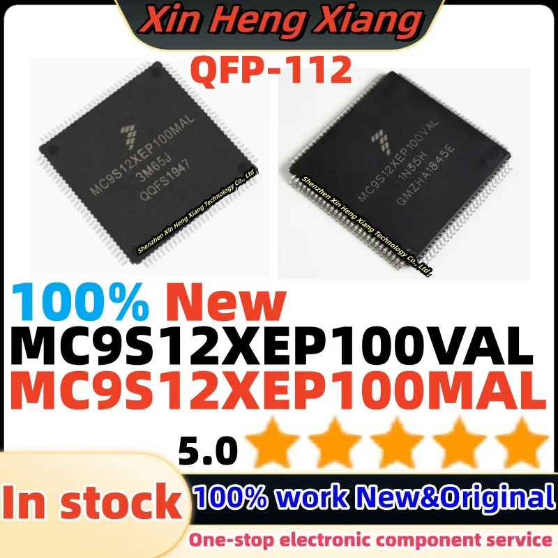 

100% New 1PCS MC9S12XEP100VAL MC9S12XEP100MAL QFP-112