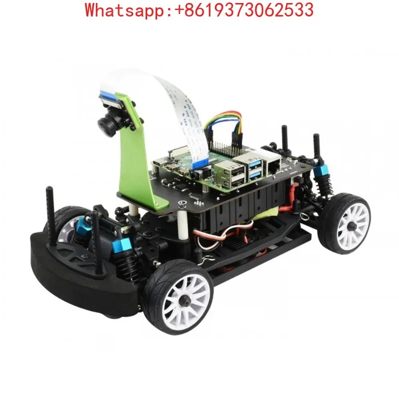 

PiRacer Pro, High Speed AI Racing Robot Powered By Raspberry Pi 4 Supports DonkeyCar Project Pro Version