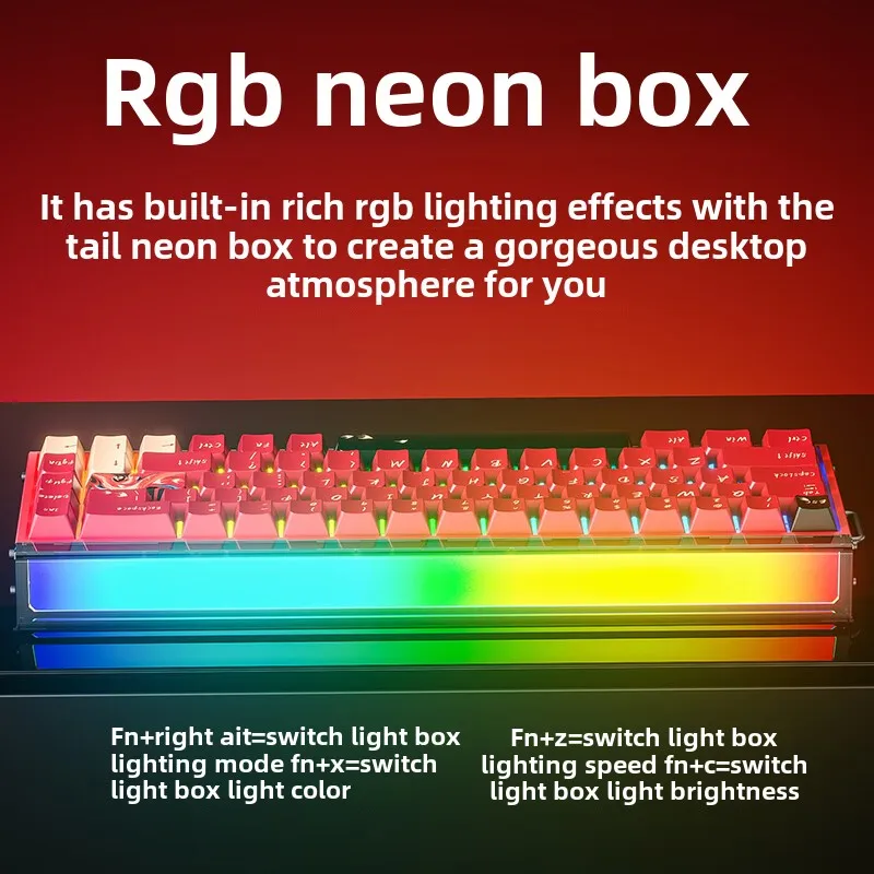 

New AULA HERO 68HE PRO/ULTRA INSTOCK Magnetic Switch Aluminum Alloy Gaming Mechanical Keyboard Custom RGB Keyboard Ergonomics