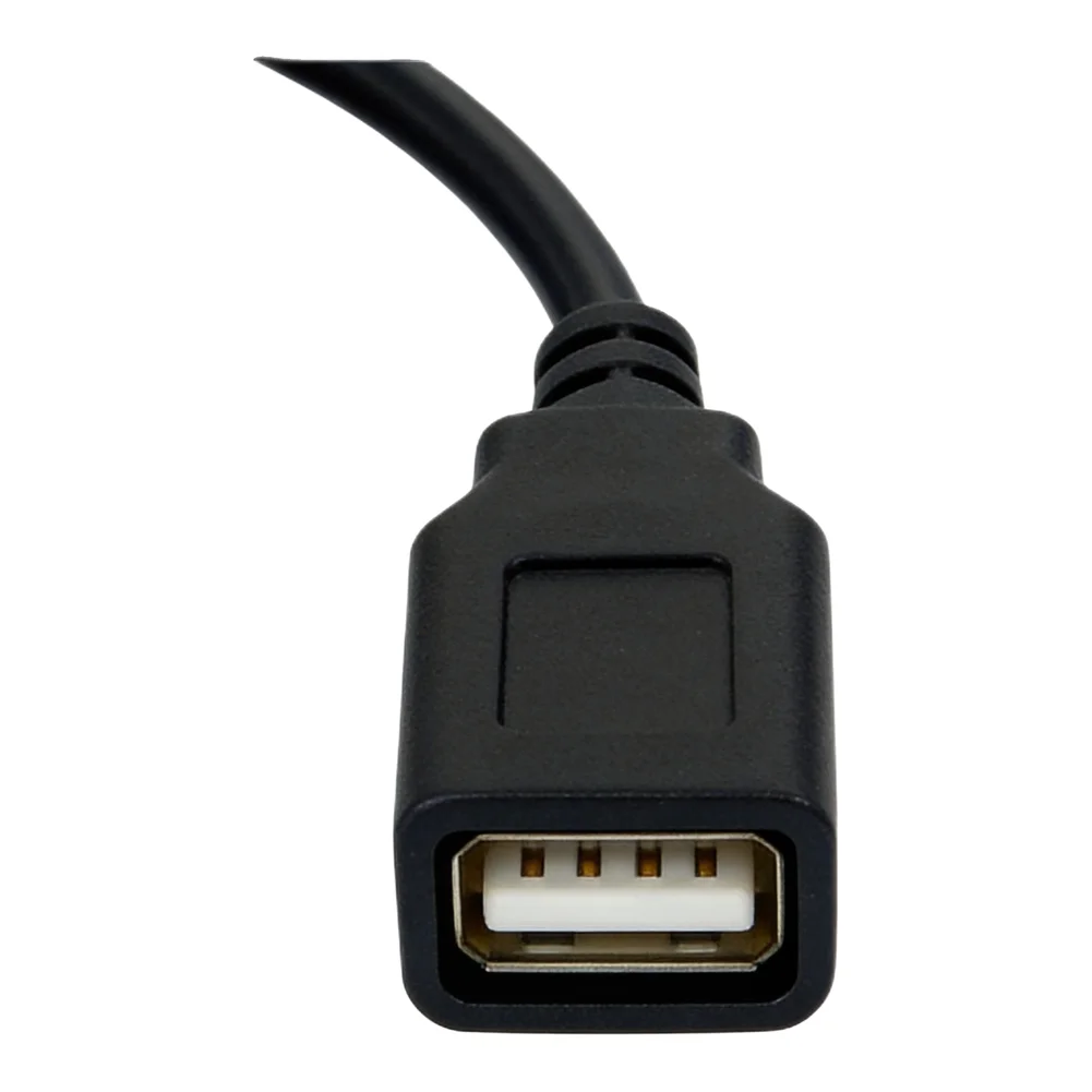USB Female Adapter for Kia and For Hyundai 4Pin Interface Practical 120CM Cable Reliable ABS Material for Durability