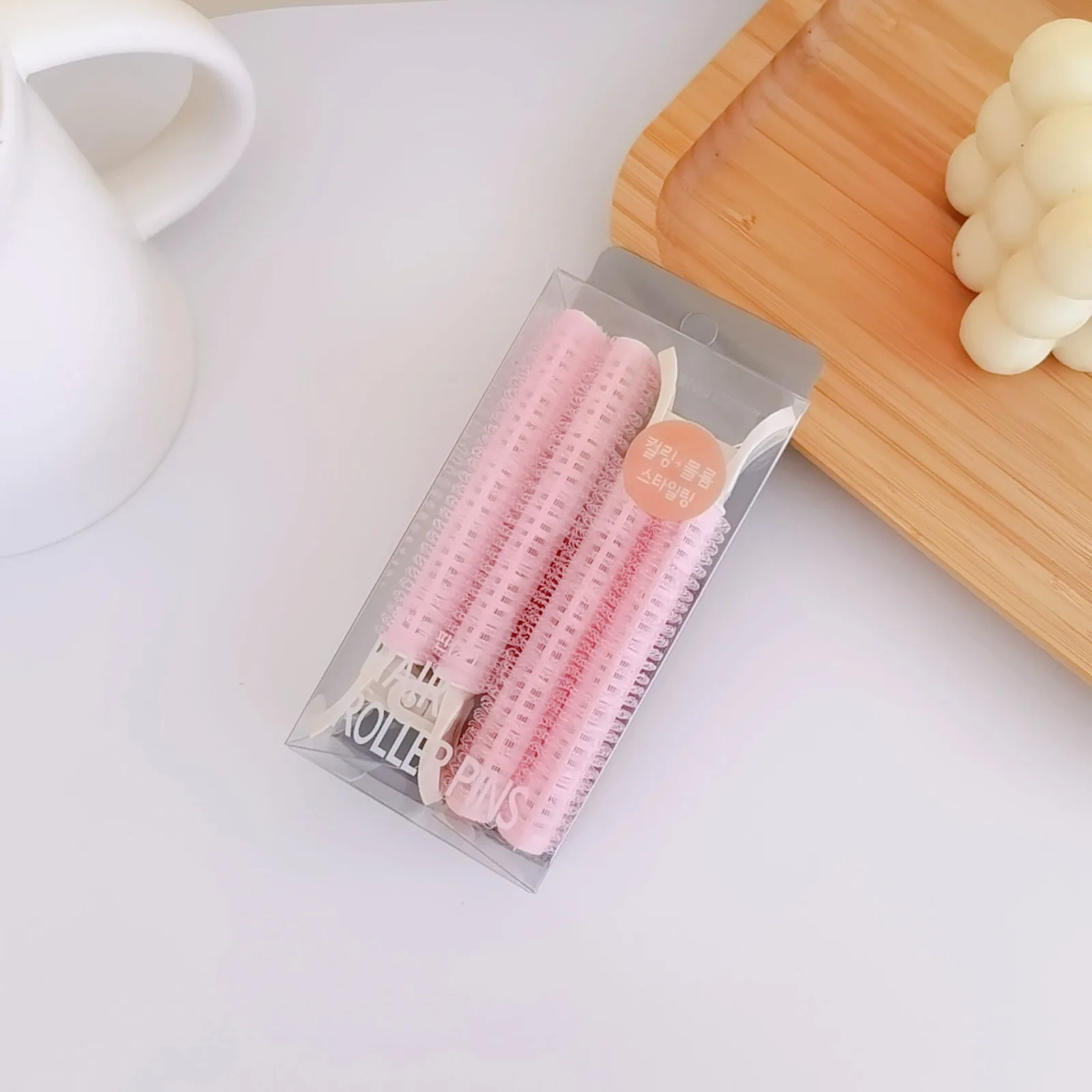 Jepit Rambut Berbulu Alami Rambut Keriting Plastik Akar Rambut Klip Berbulu Poni Jepit Rambut Aksesori Rambut Pin Rambut Biru Ungu