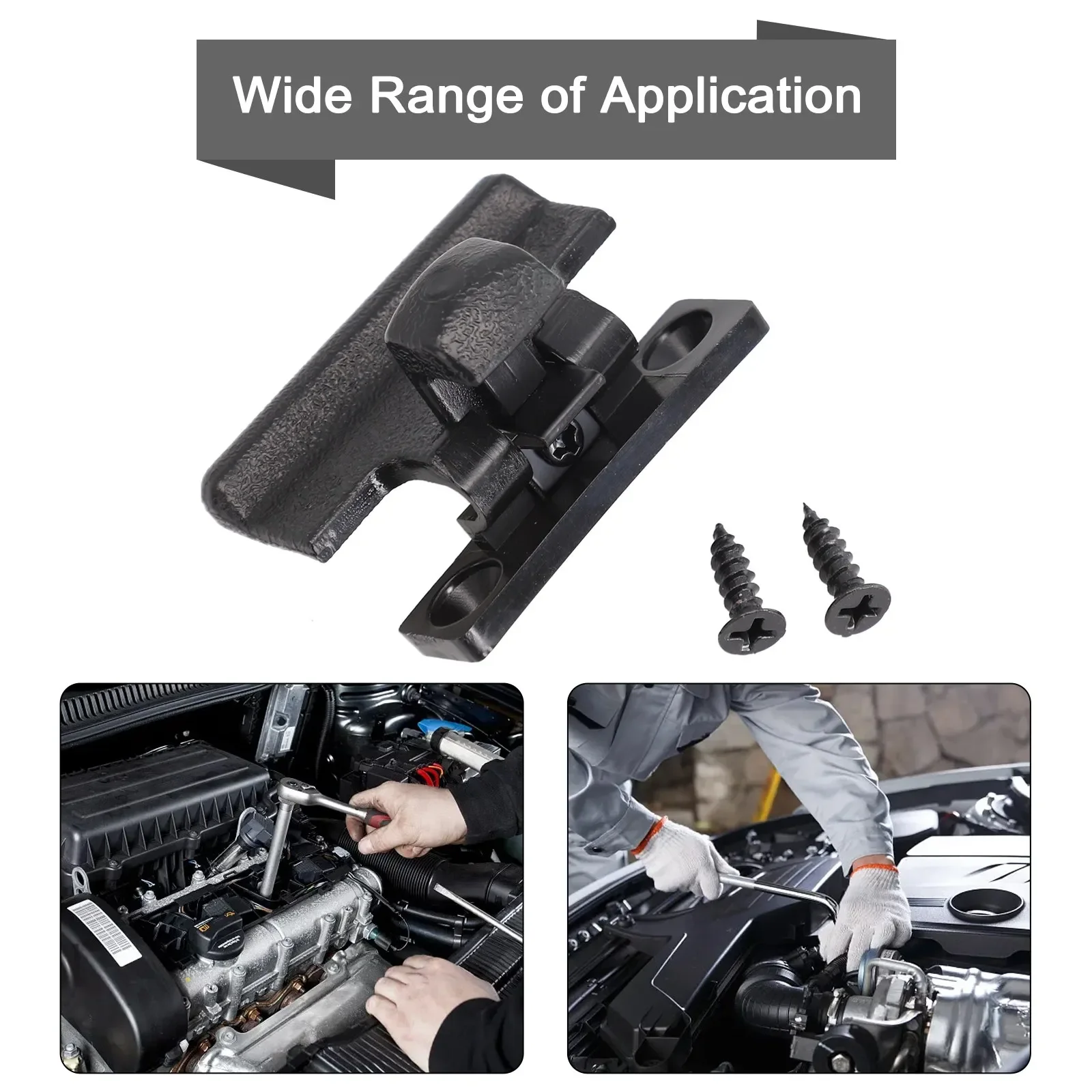 1PC Car Console Catch Latch Armrest Box Cover Upper Clip For Pajero 2000 2001 - 2018 Plastic Black Car Accessories  MR532555