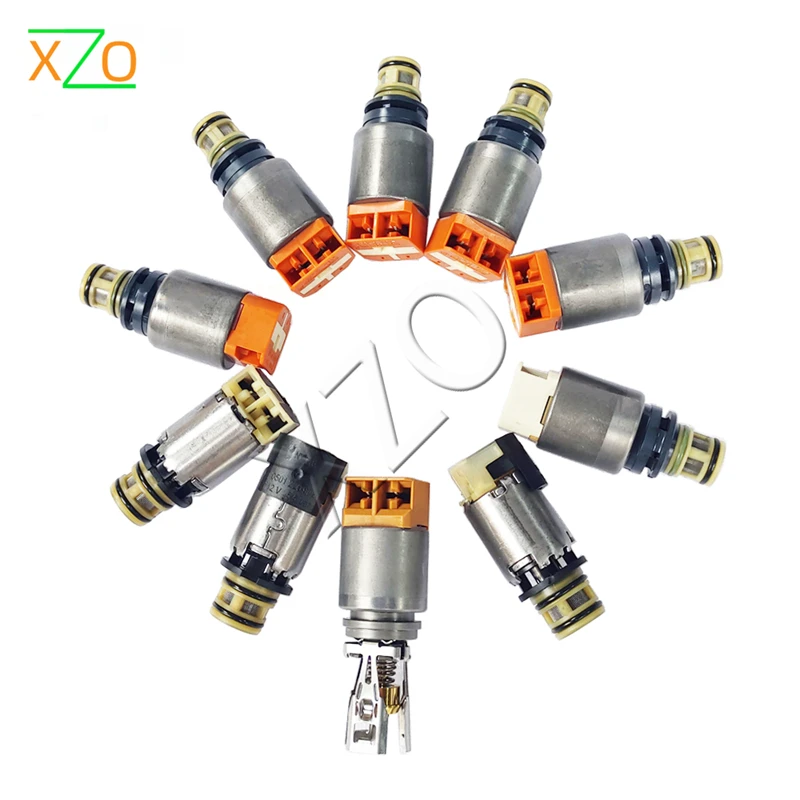 9HP48 ZF9HP48 Transmission Solenoids 10 PCS For Land Rover Dodge Acura Gearbox