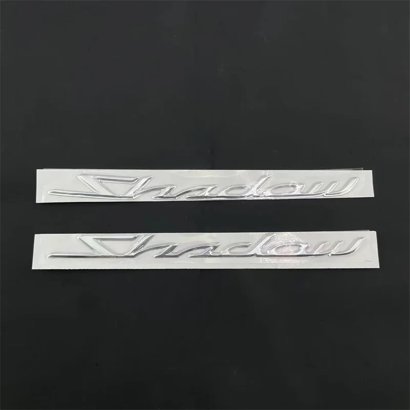 

Наклейки на мотоцикл, 3D стиль, наклейки на бензобак, хромированные наклейки для Honda Shadow Spirit Sabre Aero ACE VT750 VT400 VT1100 VT600Logo