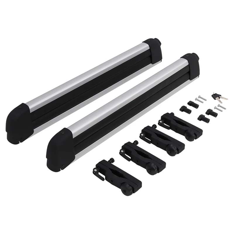 

High quality Aluminum Alloy 30" Universal Lockable Ski Rack Ski Snowboard Racks Kit