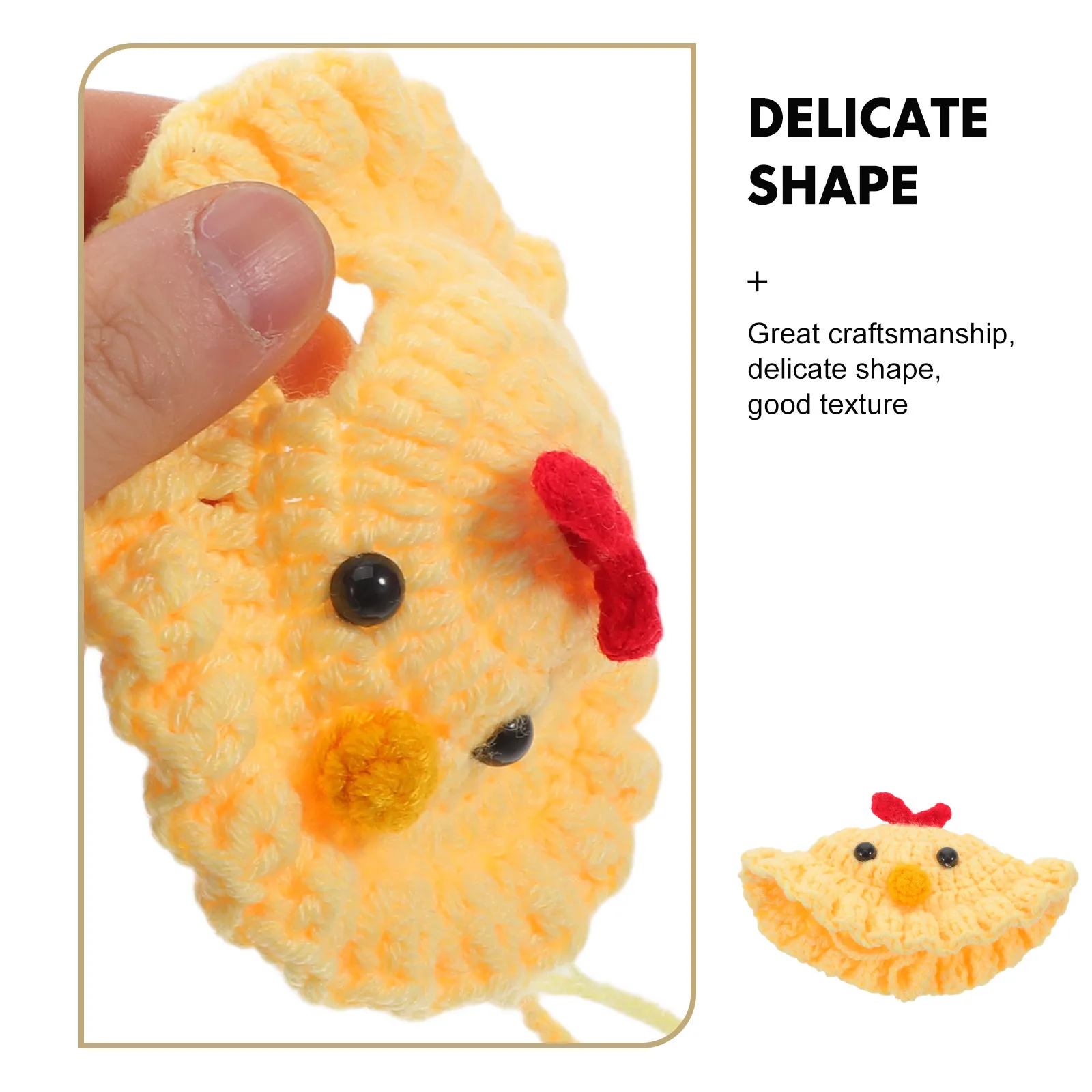 Soft Knitted Mini Bunny Hat for Small Pets - Cute Easter Party Accessory for Hamster Guinea Pig Bearded Dragon Lizard Costume