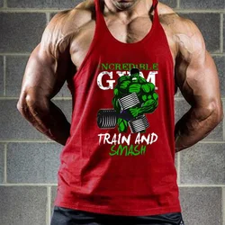 Gyms Workout Sleeveless Shirt Stringer Tank Top Men Bodybuilding Clothing Fitness Mens Sportwear Vests Muscle Singlets