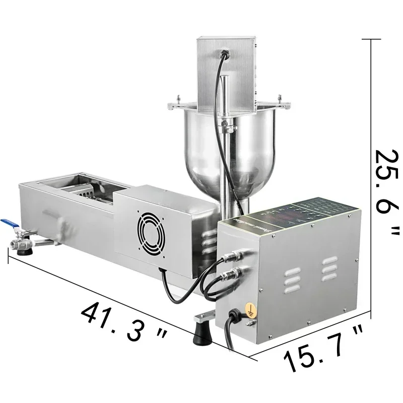 Fully Automatic Donut Maker Beignet Dona Fry Ball Mochi Machine for Bakery Use New Condition Raw Milk