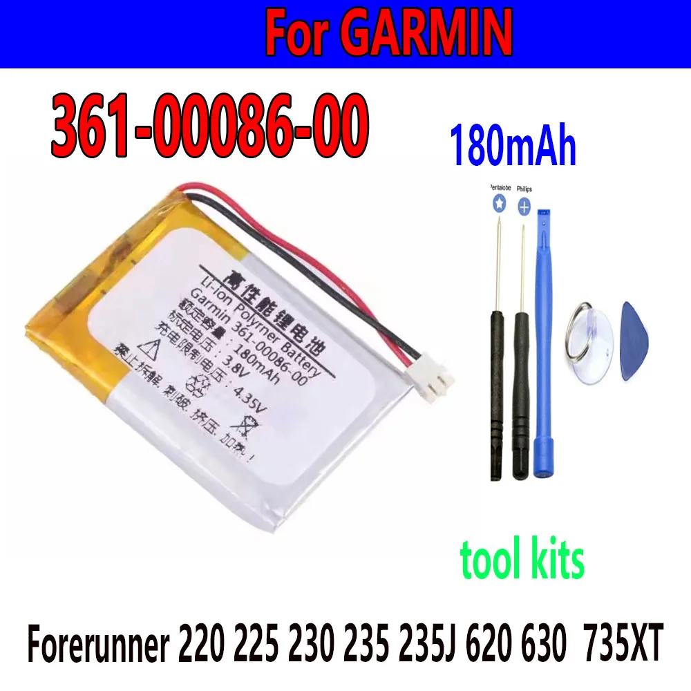 

100% оригинал 361-00086-00 для GARMIN для erunner 220 225 230 235 235J 620 630 735XT + инструменты