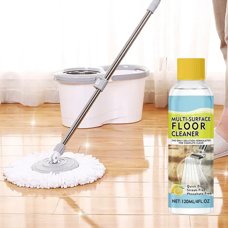 Hardwood floor cleaner 120ml strong deep stain removal protection household multi-purpose tile wood floor cleaner