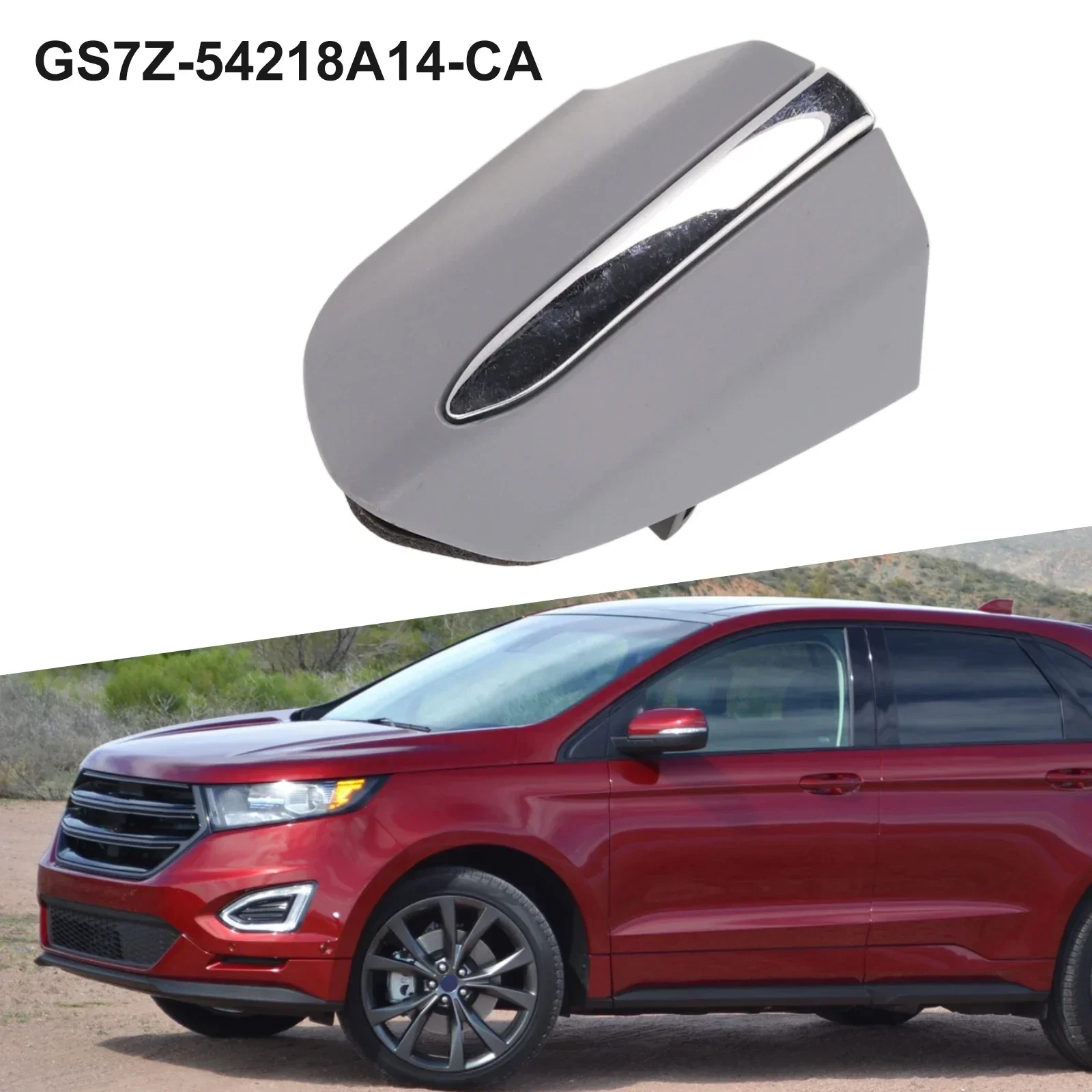 Car Front Rear Right Passenger Side Exterior Door Handle Cover For Ford Edge 2015 2016 17 18 2019 2020 For Ford Fusion 2013-2020