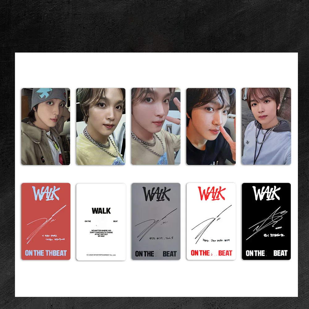 

Kpop 5 шт. Случайная карточка «WALK» DoYoung JaeHyun JungWoo MARK HaeChan периферийные специальные фотокарточки Поклонники коллекционные подарки